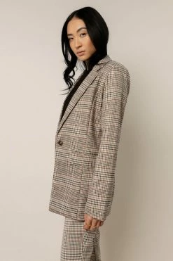Best Sale π TEA N ROSE Hunter Plaid Blazer β¨ 10 TEA N ROSE Hunter Plaid Blazer