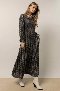 LEIA N CO Dresses Gianna Floral Midi Dress