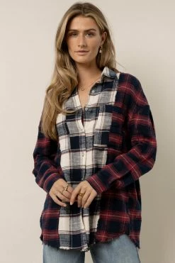 Top 10 βοΈ A PEACH Tops Carson Plaid Shacket π 8 A PEACH Tops Carson Plaid Shacket