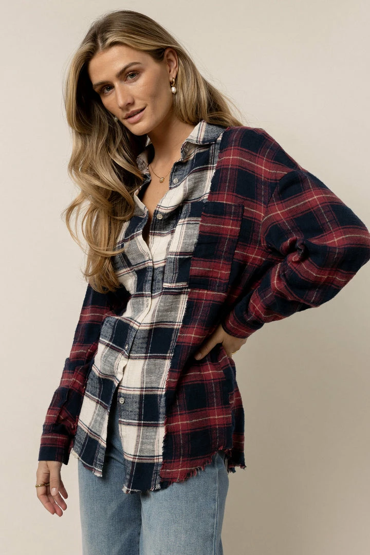 Top 10 βοΈ A PEACH Tops Carson Plaid Shacket π 3 A PEACH Tops Carson Plaid Shacket