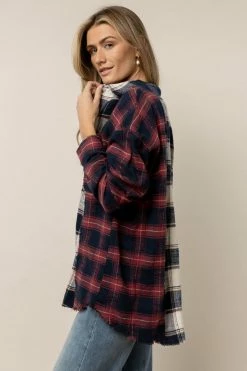 Top 10 βοΈ A PEACH Tops Carson Plaid Shacket π 9 A PEACH Tops Carson Plaid Shacket