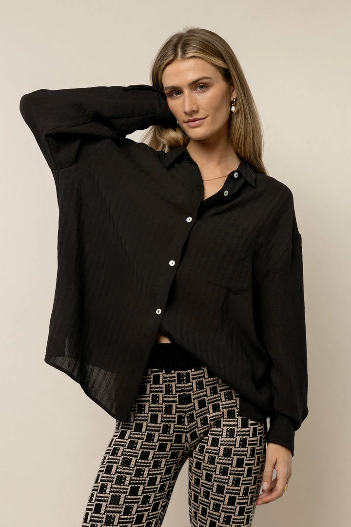 Cheapest 🤩 FUN 2 FUN Carmen Button Up In Black 🥰 5 FUN 2 FUN Carmen Button Up In Black