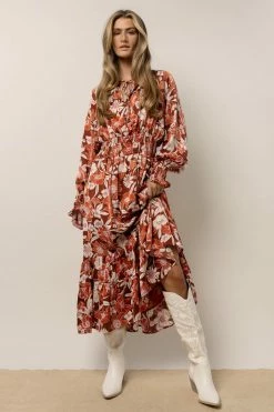 DRESS FORUM Haleigh Floral Maxi Dress