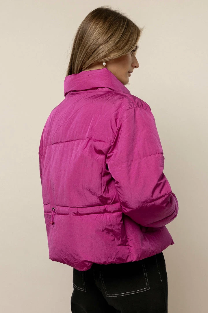 Cheapest 🌟 HYFVE New Arrivals Caitlyn Puffer Jacket In Fuschia 🤩 2 HYFVE New Arrivals Caitlyn Puffer Jacket In Fuschia