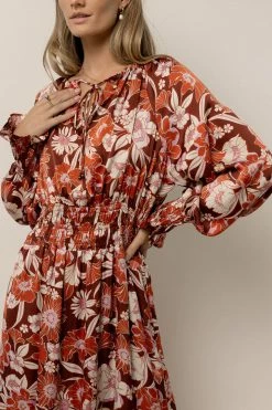 DRESS FORUM Haleigh Floral Maxi Dress