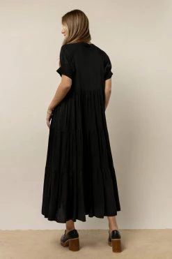 Coupon β€οΈ Fore Collection Amanda Tiered π Dress In Black π Dresses π 7 Fore Collection Amanda Tiered Dress In Black Dresses