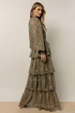 Flying Tomato Cameron Paisley Maxi Dress New Arrivals