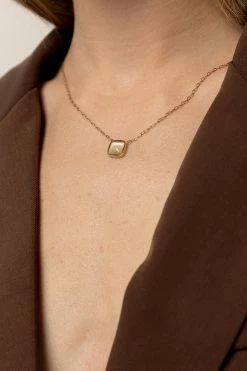 J&D JEWELRY Annie Necklace In Gold