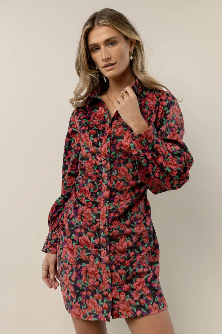 Deals π FATE INC Gaia Floral Mini π Dress - FINAL SALE π 4 FATE INC Gaia Floral Mini Dress - FINAL SALE