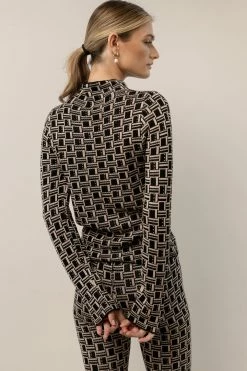 FATE INC Sweaters Jayda Mock Neck Top