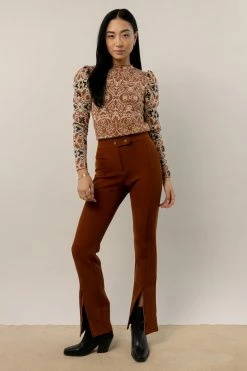 Promo π Flying Tomato Tops Kienna Mock Neck Top 𧨠8 Flying Tomato Tops Kienna Mock Neck Top