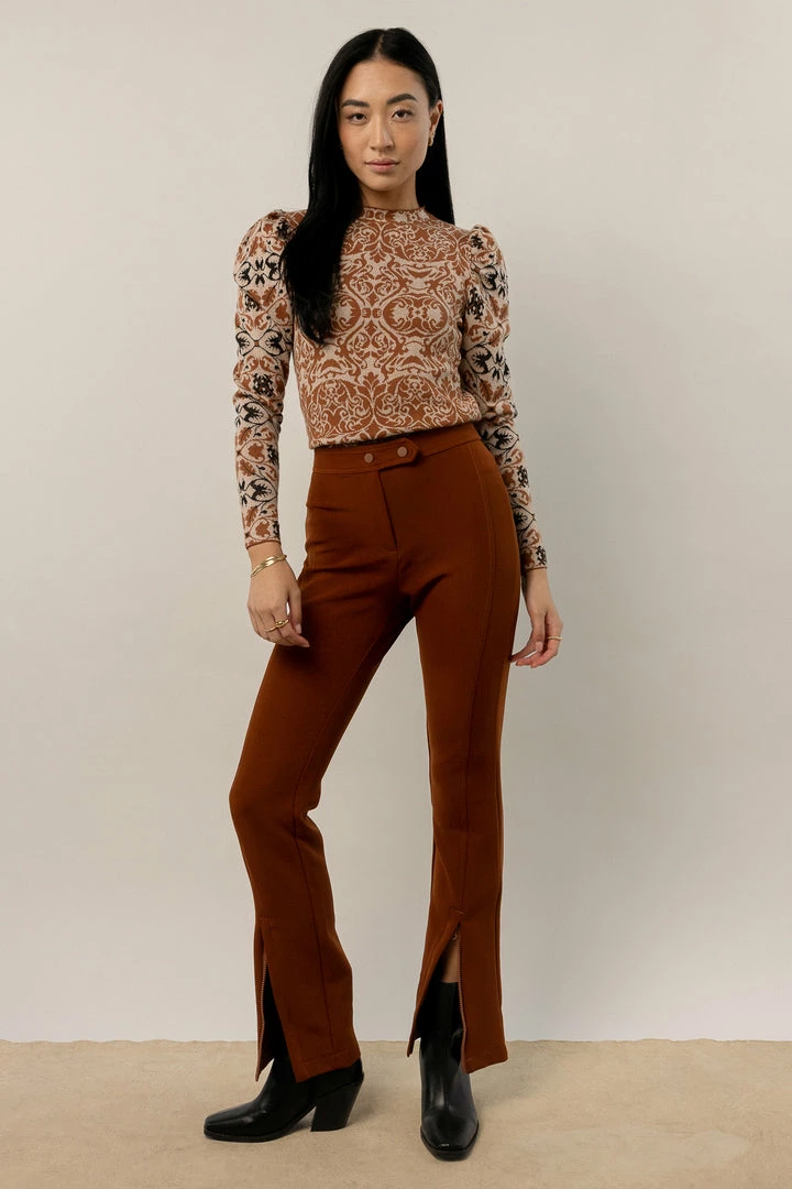 Promo π Flying Tomato Tops Kienna Mock Neck Top 𧨠4 Flying Tomato Tops Kienna Mock Neck Top