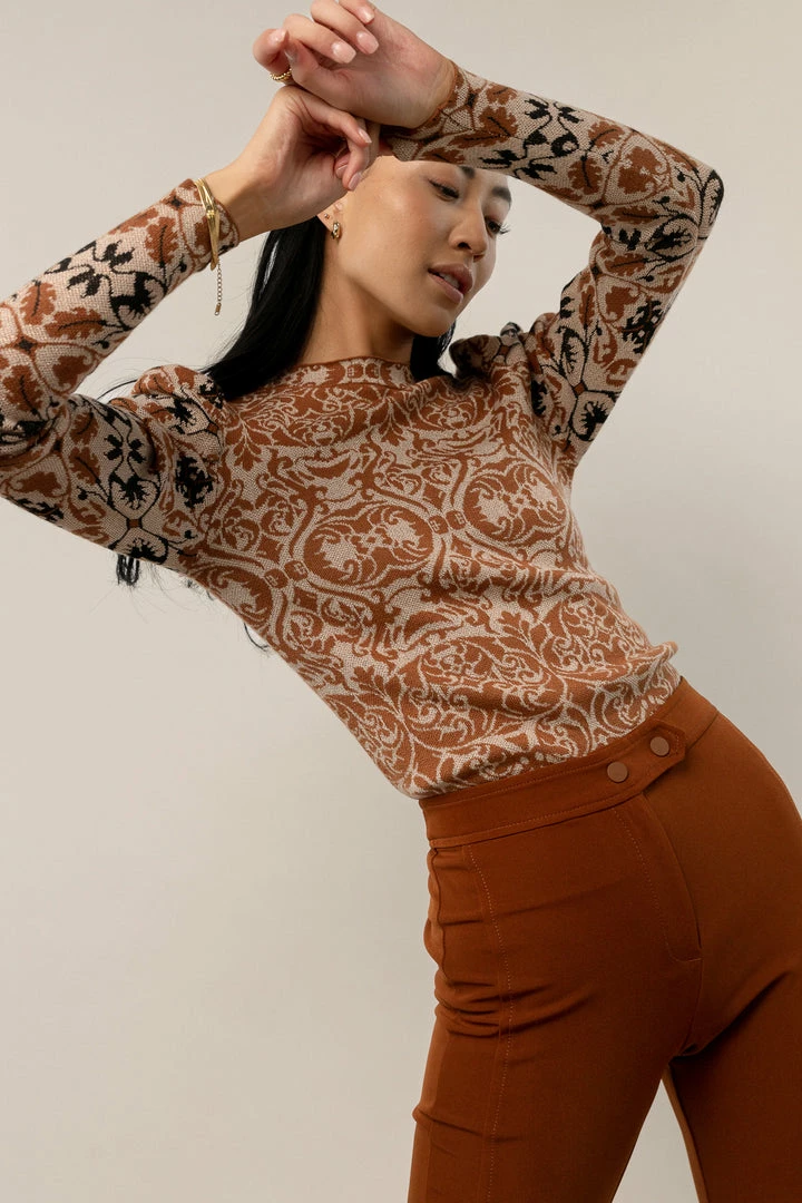 Promo π Flying Tomato Tops Kienna Mock Neck Top 𧨠1 Flying Tomato Tops Kienna Mock Neck Top