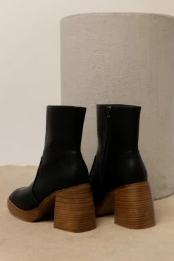 BEAST FASHION Foster Heeled Boots In Black Shoes