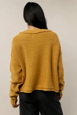 Promo π SINA River Sweater In Mustard Sweaters π 6 SINA River Sweater In Mustard Sweaters