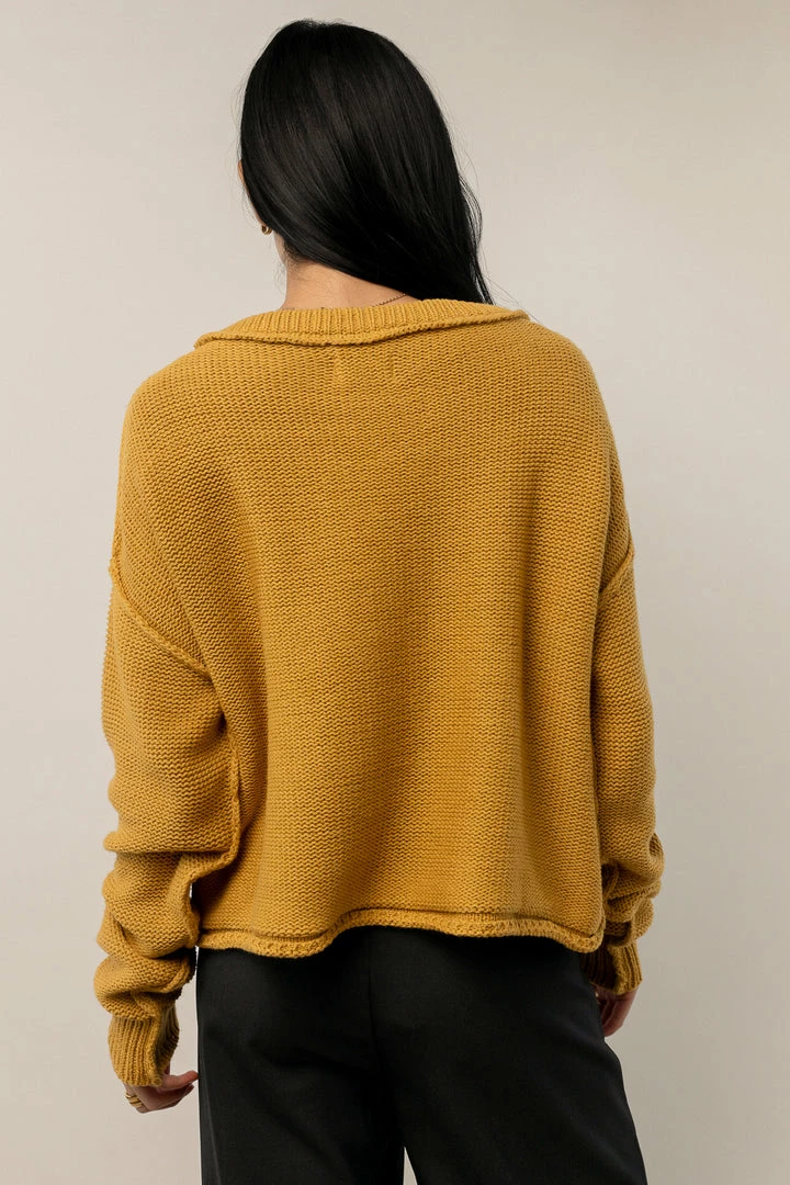 Promo π SINA River Sweater In Mustard Sweaters π 3 SINA River Sweater In Mustard Sweaters