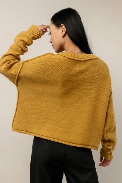 Promo π SINA River Sweater In Mustard Sweaters π 7 SINA River Sweater In Mustard Sweaters