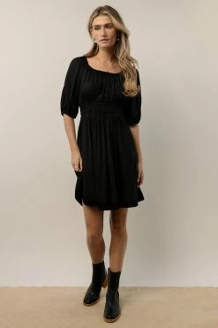 SINA Dresses Rhea Mini Dress In Black
