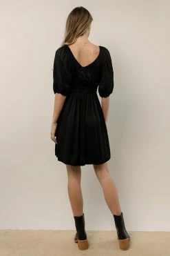SINA Dresses Rhea Mini Dress In Black