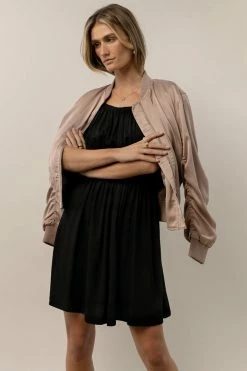 SINA Dresses Rhea Mini Dress In Black