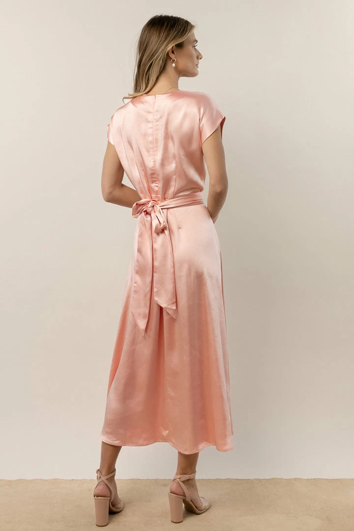Best Sale ๐ WORUI Rosalind Midi ๐ Dress In Pink ๐ 4 WORUI Rosalind Midi Dress In Pink