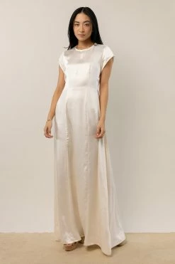 WORUI Lucille Maxi Dress In Ivory Dresses