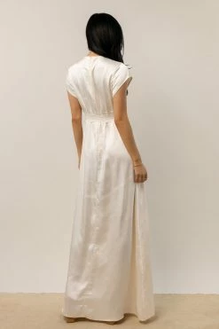 WORUI Lucille Maxi Dress In Ivory Dresses