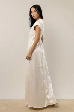 WORUI Lucille Maxi Dress In Ivory Dresses