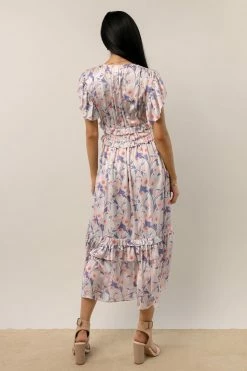 WORUI Willa Ruffle Dress In Pink Floral