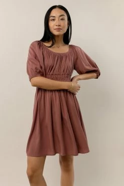 Flash Sale ๐ SINA ๐ Dresses Rhea Mini ๐ Dress In Mauve ๐ฏ 7 SINA Dresses Rhea Mini Dress In Mauve