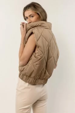 LUMIERE Tops Maeve Puffer Vest