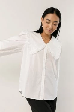 Best deal π AARON & AMBER Wanda Blouse In Off White π 8 AARON & AMBER Wanda Blouse In Off White