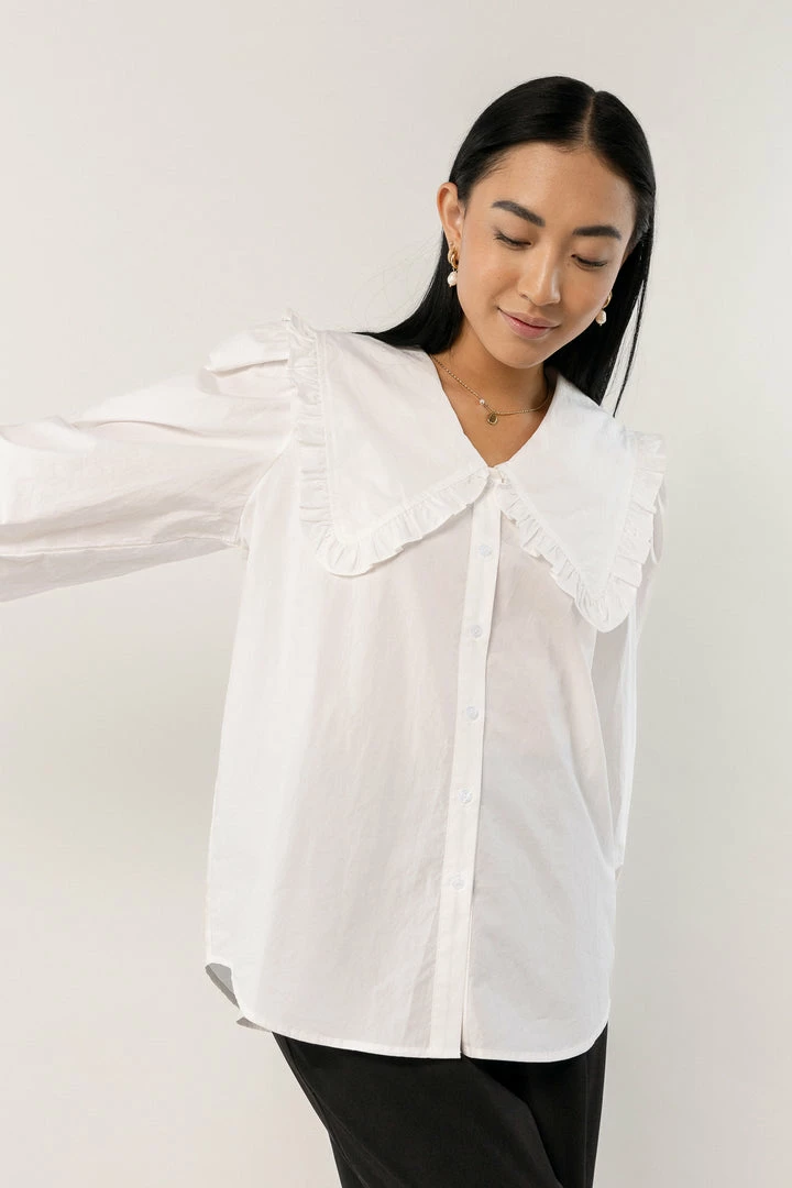 Best deal π AARON & AMBER Wanda Blouse In Off White π 4 AARON & AMBER Wanda Blouse In Off White