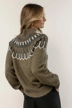 Tops Vero Moda Amora Sweater In Olive