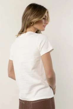 WORUI Tops Mckenna Tee Shirt In White
