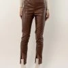 AARON & AMBER Tara Pants In Brown New Arrivals