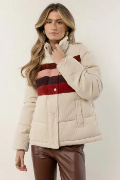 Cheapest π WORUI Tops Johnie Striped Jacket 𧨠7 WORUI Tops Johnie Striped Jacket