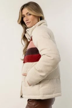 WORUI Tops Johnie Striped Jacket