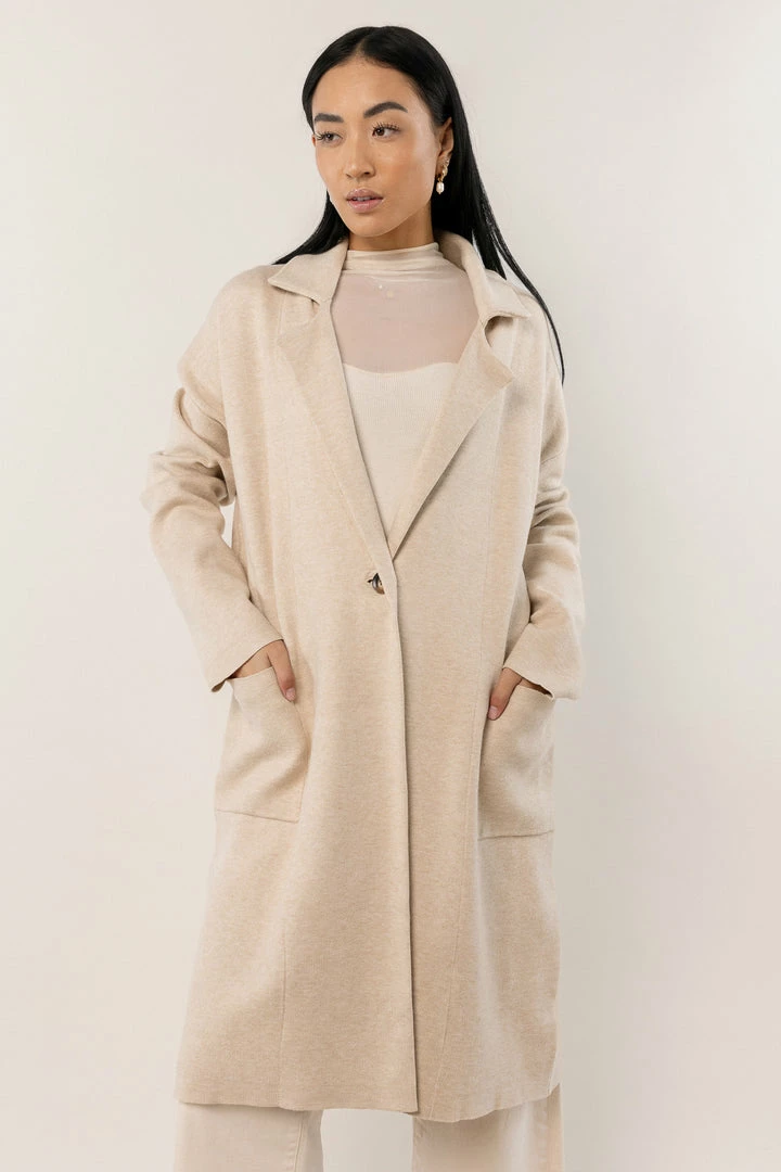 Hot Sale π TEA N ROSE Tops Demi Oversized Cardigan In Ivory π 1 TEA N ROSE Tops Demi Oversized Cardigan In Ivory