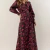 AaKaa Valente Floral Maxi Dress Dresses
