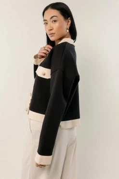 AARON & AMBER Rachel Jacket In Black