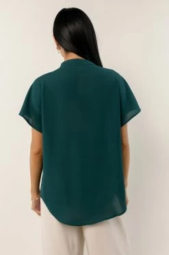 FUN 2 FUN Celeste Blouse In Jade