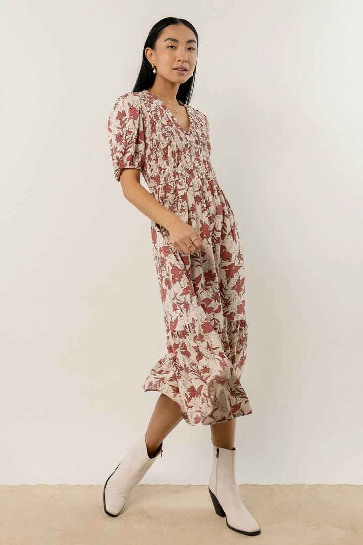 Brand new π CALISTA Galileo Smocked Midi π Dress π Dresses π 3 CALISTA Galileo Smocked Midi Dress Dresses