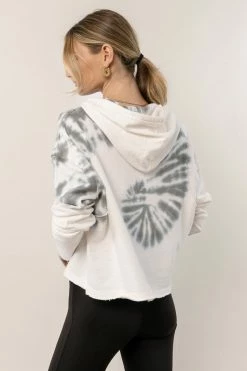 MONO B Everett Tie Dye Hoodie Sweaters