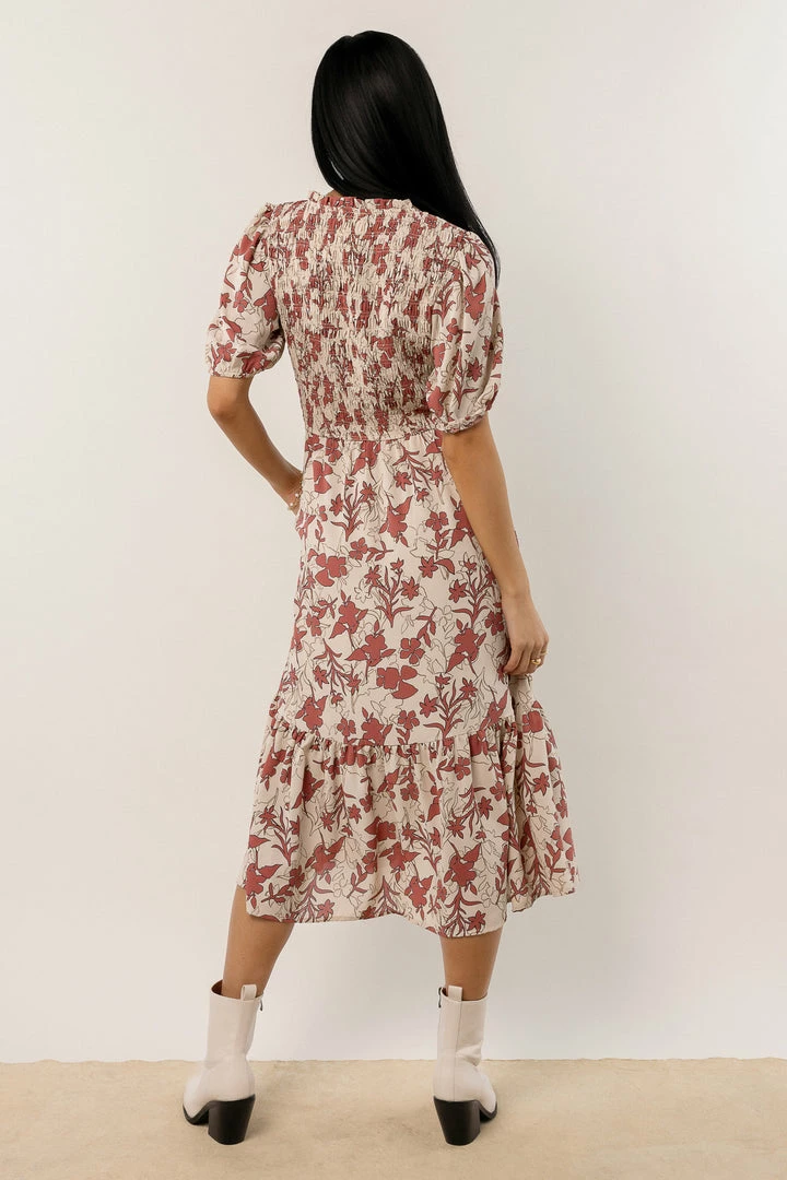 Brand new π CALISTA Galileo Smocked Midi π Dress π Dresses π 4 CALISTA Galileo Smocked Midi Dress Dresses