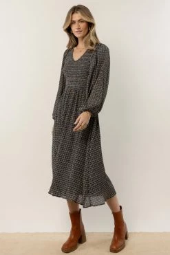 MILLIBON POLYMOND DK INC Nami Midi Dress - FINAL SALE