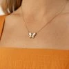 J&D JEWELRY Sascha Butterfly Necklace