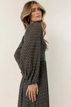 MILLIBON POLYMOND DK INC Nami Midi Dress - FINAL SALE