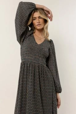 MILLIBON POLYMOND DK INC Nami Midi Dress - FINAL SALE