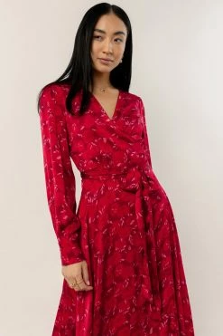 AaKaa Ashlynn Floral Maxi Dress Dresses